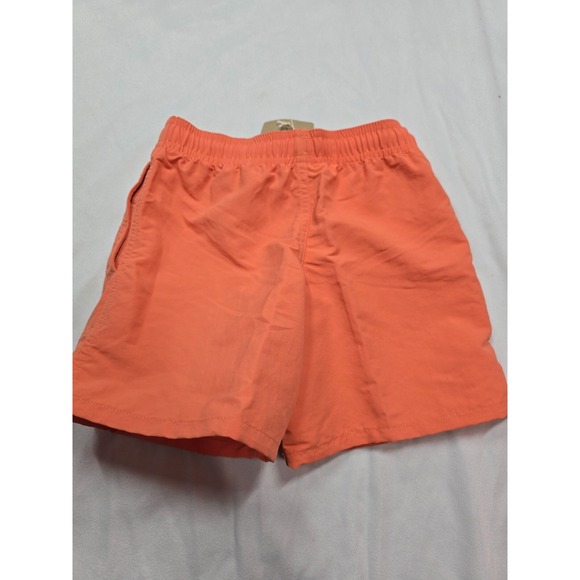 Patagonia‎ Kids Baggies Shorts 7" Lined Coho Coral Orange Size L 12 New - Picture 5 of 5
